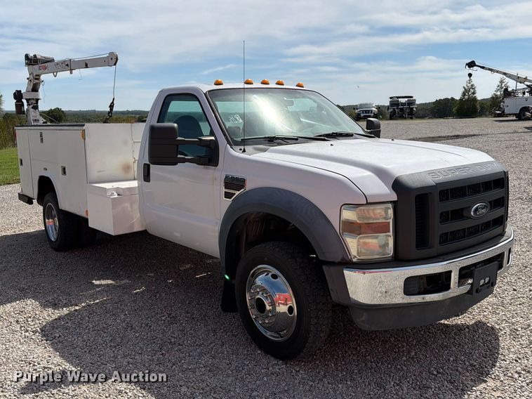 image for item FN2609 2009 Ford F550 Super Duty XL utility / service truck