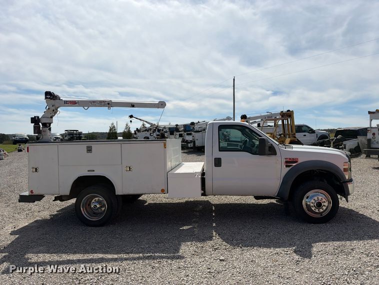image for item FN2609 2009 Ford F550 Super Duty XL utility / service truck