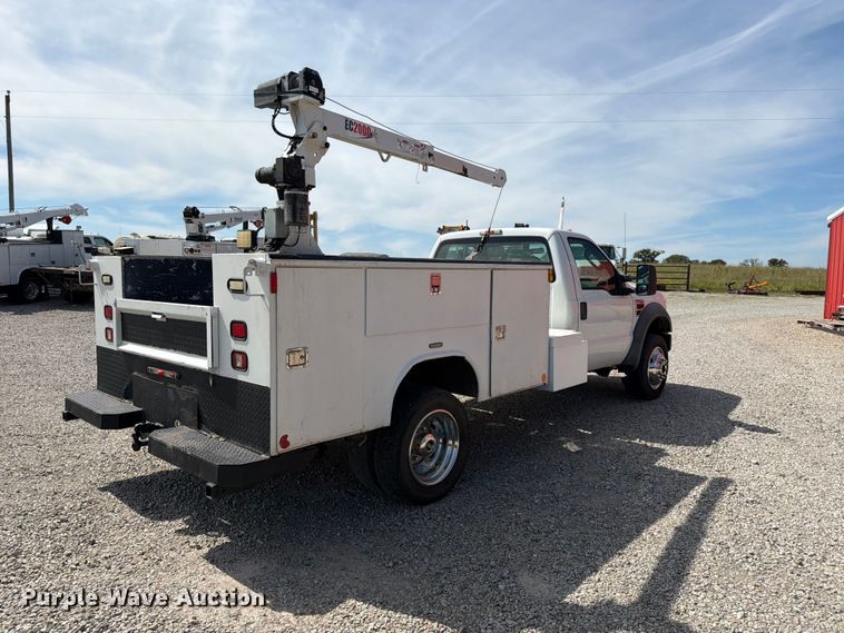 image for item FN2609 2009 Ford F550 Super Duty XL utility / service truck