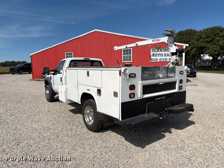 image for item FN2609 2009 Ford F550 Super Duty XL utility / service truck
