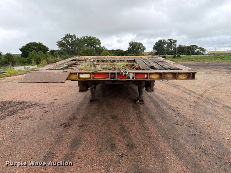 image for item FP3108 1994 Load King drop deck equipment trailer