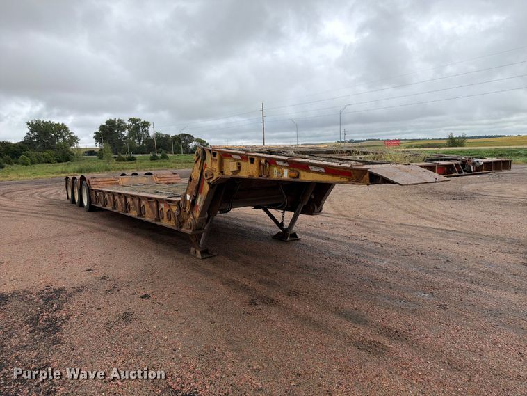 image for item FP3108 1994 Load King drop deck equipment trailer
