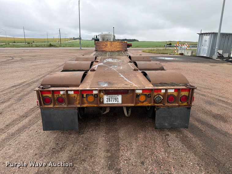 image for item FP3108 1994 Load King drop deck equipment trailer