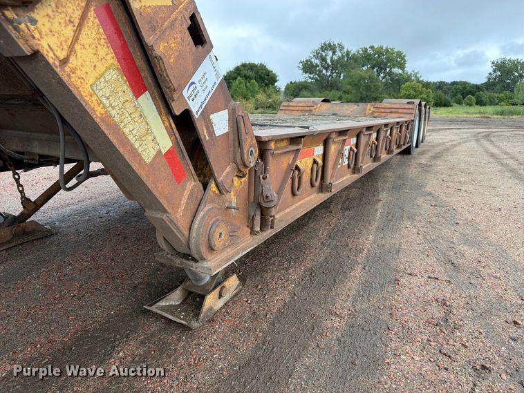 image for item FP3108 1994 Load King drop deck equipment trailer