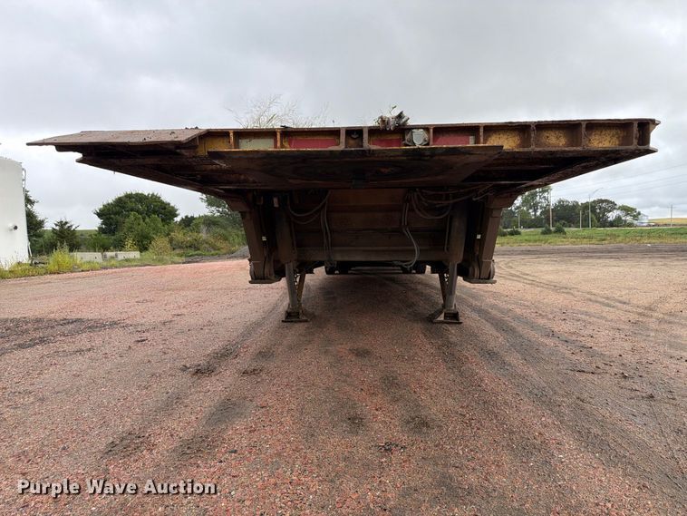 image for item FP3108 1994 Load King drop deck equipment trailer