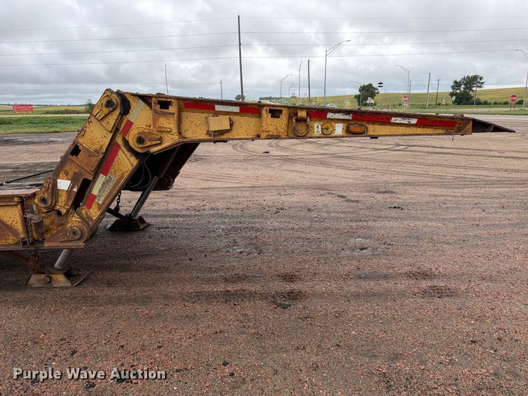image for item FP3108 1994 Load King drop deck equipment trailer