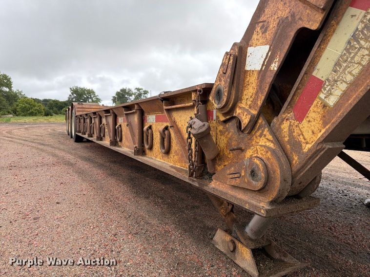 image for item FP3108 1994 Load King drop deck equipment trailer