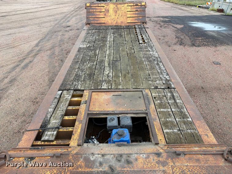 image for item FP3108 1994 Load King drop deck equipment trailer