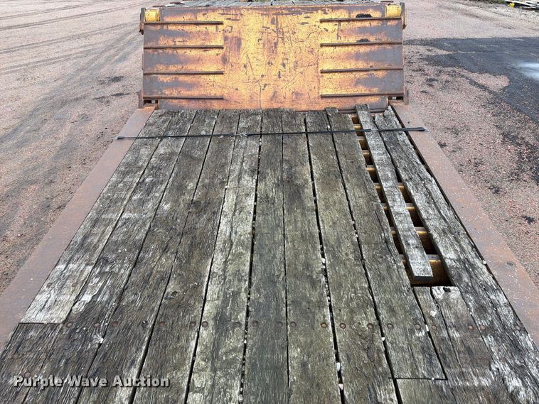 image for item FP3108 1994 Load King drop deck equipment trailer