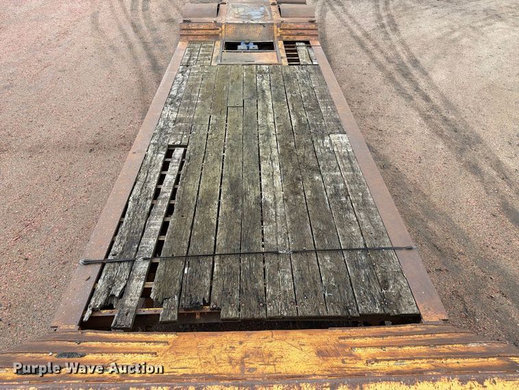 image for item FP3108 1994 Load King drop deck equipment trailer