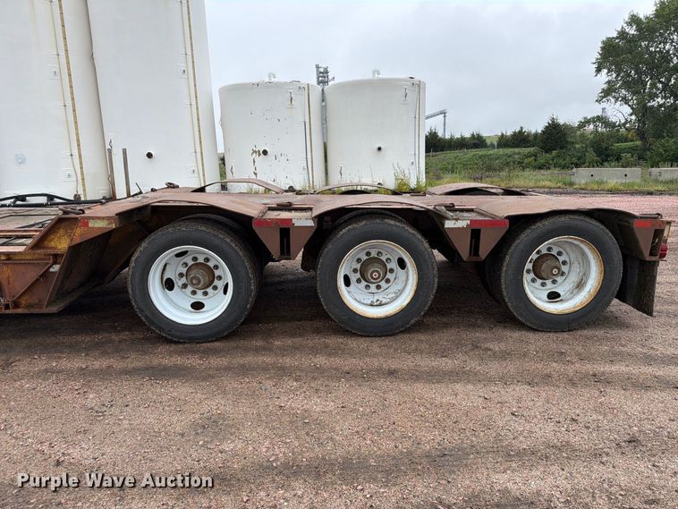 image for item FP3108 1994 Load King drop deck equipment trailer