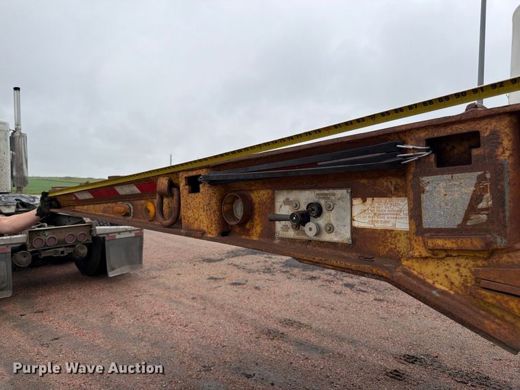 image for item FP3108 1994 Load King drop deck equipment trailer