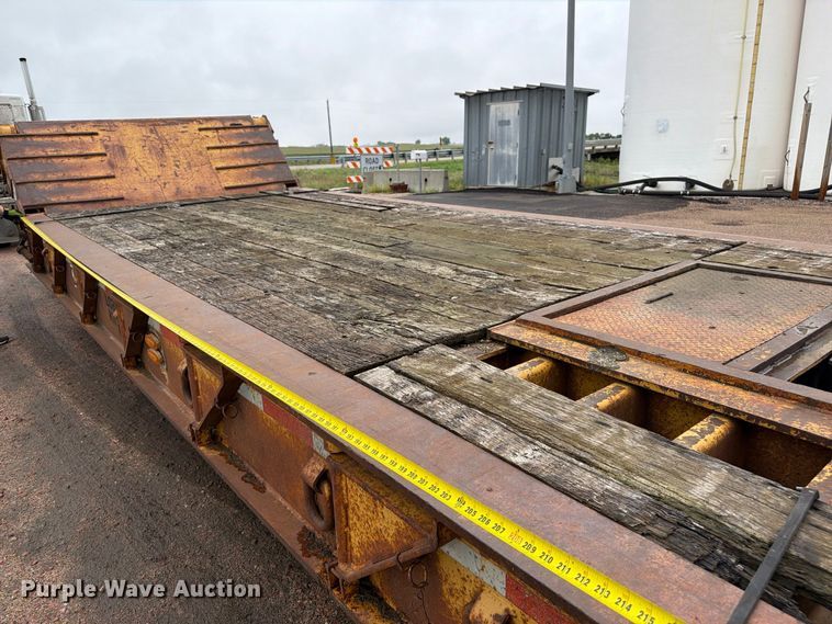image for item FP3108 1994 Load King drop deck equipment trailer