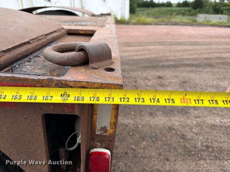 image for item FP3108 1994 Load King drop deck equipment trailer