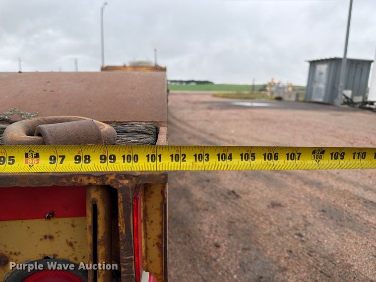 image for item FP3108 1994 Load King drop deck equipment trailer