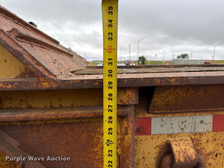 image for item FP3108 1994 Load King drop deck equipment trailer