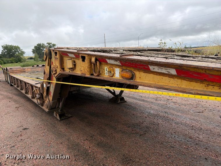 image for item FP3108 1994 Load King drop deck equipment trailer