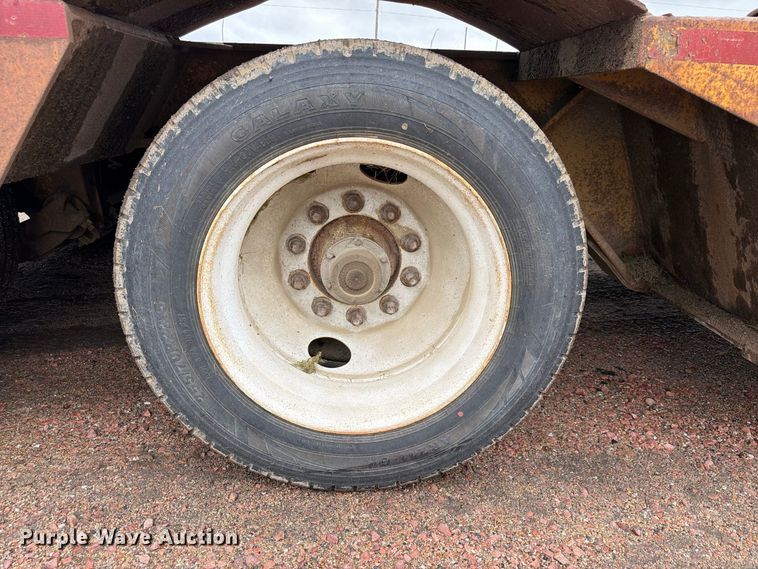image for item FP3108 1994 Load King drop deck equipment trailer