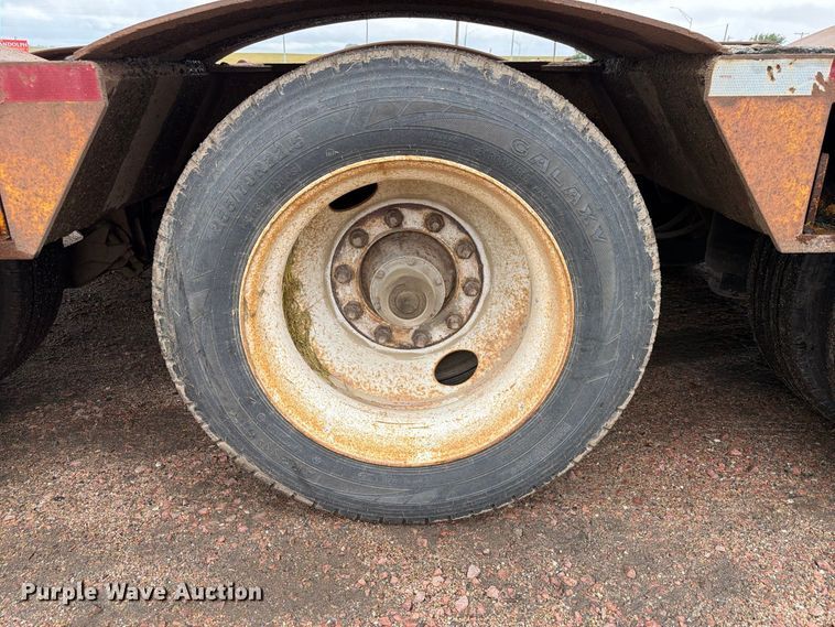 image for item FP3108 1994 Load King drop deck equipment trailer