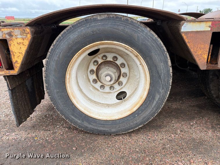 image for item FP3108 1994 Load King drop deck equipment trailer