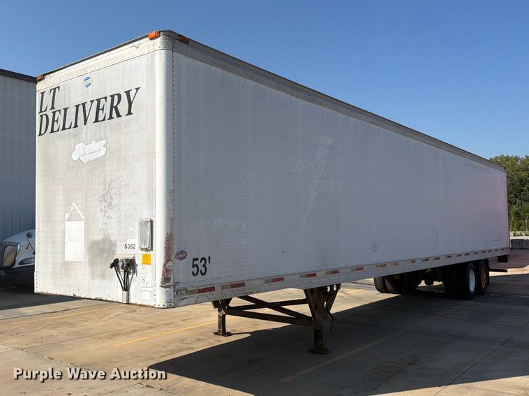 2000 Utility Trailer dry van trailer