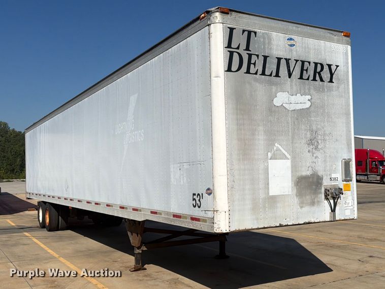 image for item FP4057 2000 Utility Trailer dry van trailer