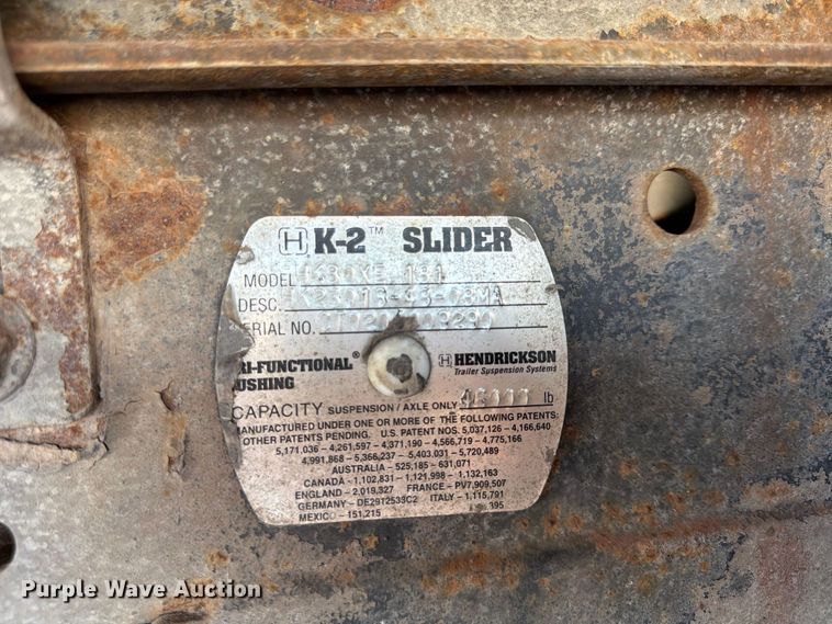 image for item FP4057 2000 Utility Trailer dry van trailer