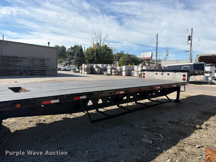 image for item FU4721 1995 Trail King K70LCS-482 drop deck equipment trailer