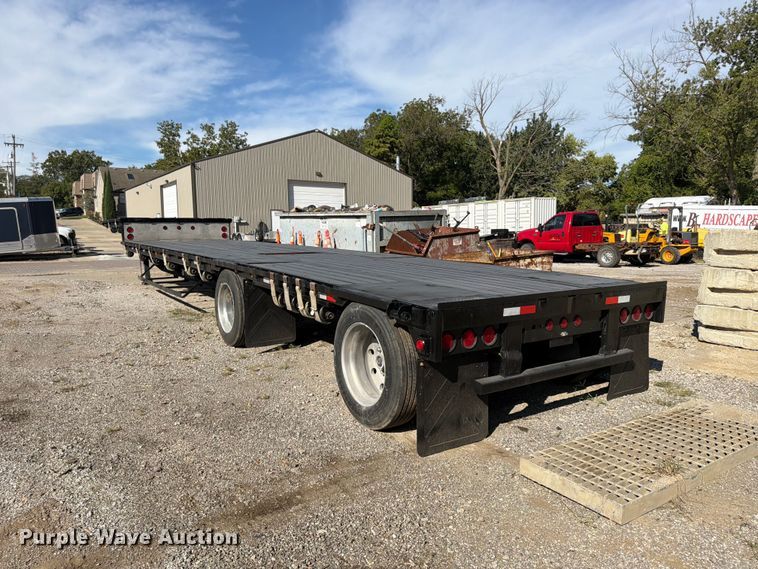image for item FU4721 1995 Trail King K70LCS-482 drop deck equipment trailer
