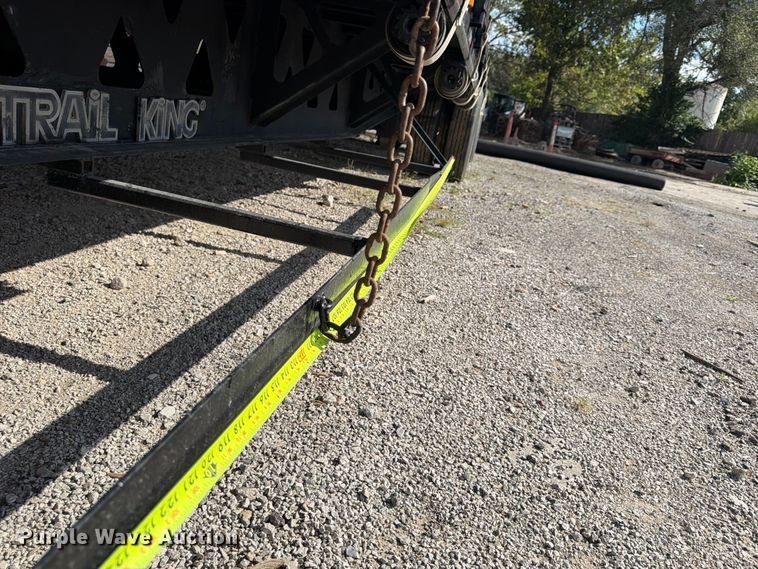 image for item FU4721 1995 Trail King K70LCS-482 drop deck equipment trailer