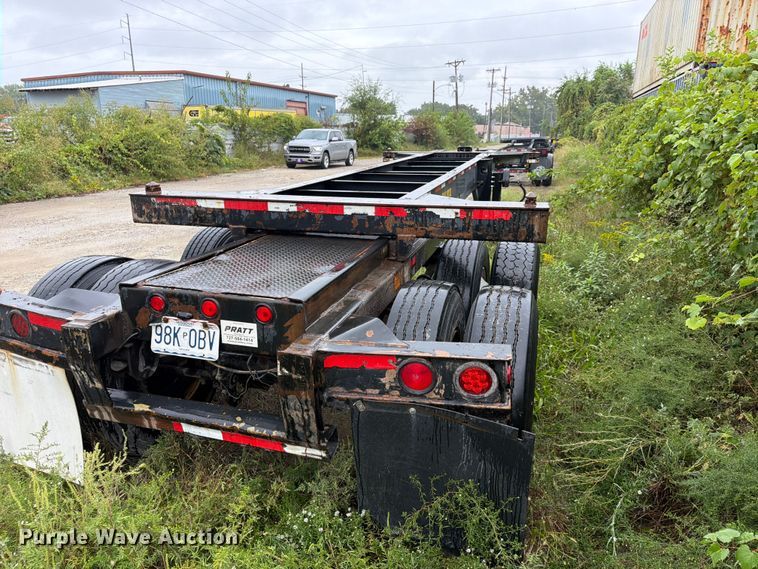 image for item FU4728 2011 Pratt CC2427-2R container trailer
