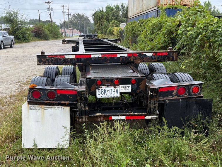 image for item FU4728 2011 Pratt CC2427-2R container trailer