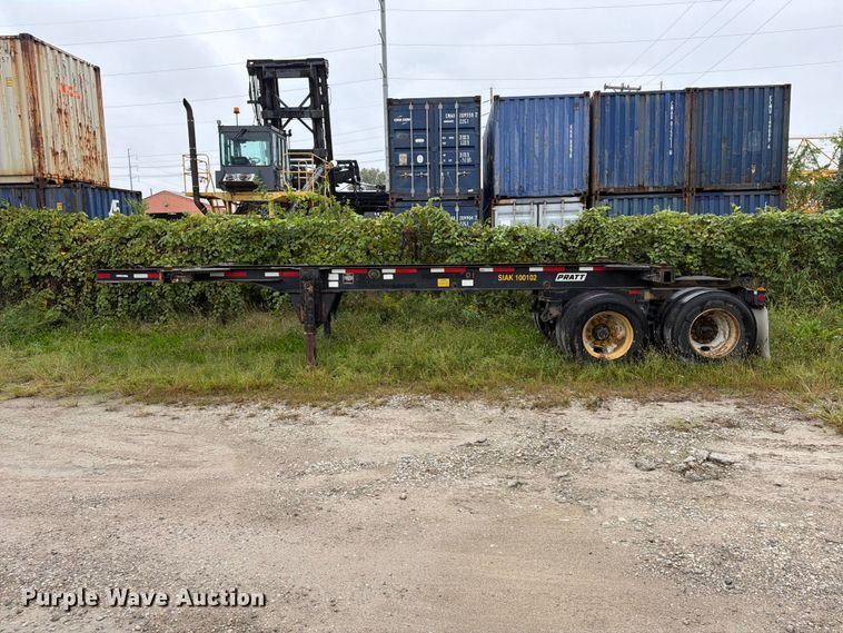 image for item FU4728 2011 Pratt CC2427-2R container trailer