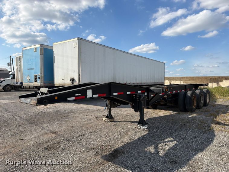 2001 Cheetah Chassis container trailer