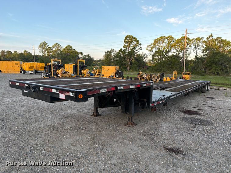 image for item NC9912 2004 Manac  drop deck trailer