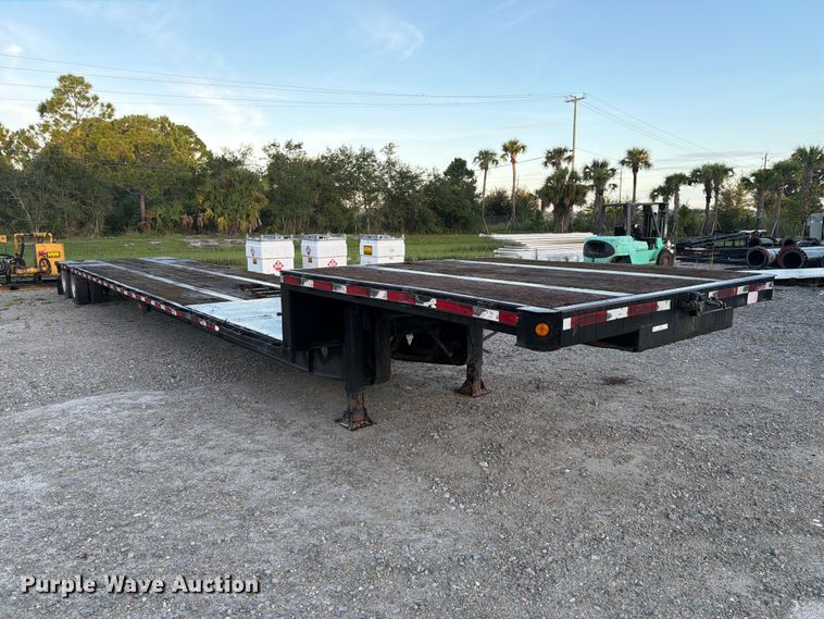 image for item NC9912 2004 Manac  drop deck trailer