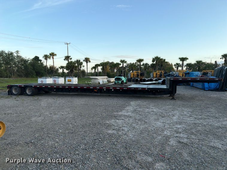 image for item NC9912 2004 Manac  drop deck trailer