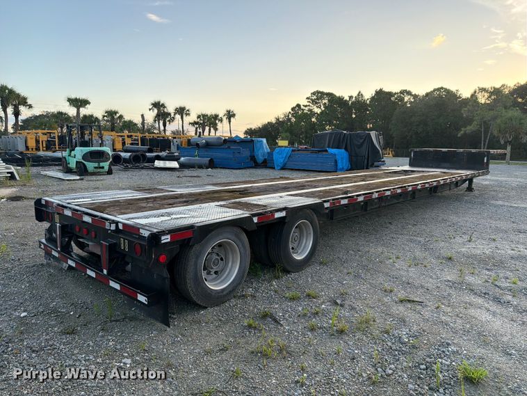 image for item NC9912 2004 Manac  drop deck trailer