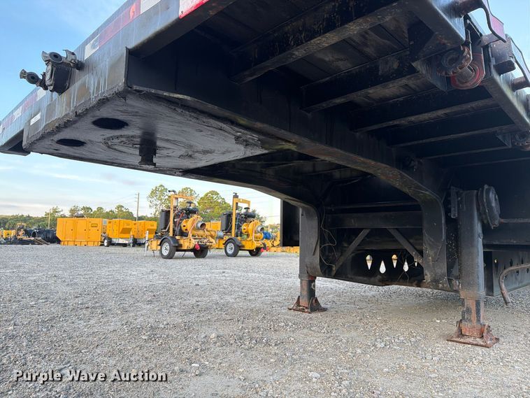 image for item NC9912 2004 Manac  drop deck trailer
