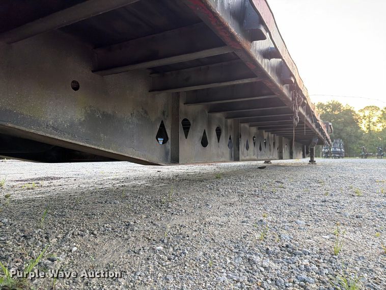 image for item NC9912 2004 Manac  drop deck trailer