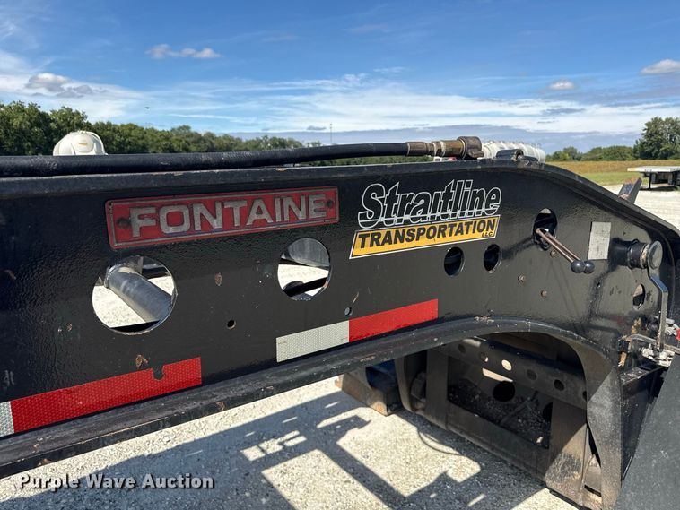 image for item ND9551 2008 Fontaine Trailer Co. Fontaine Trailer Co. lowboy equipment trailer