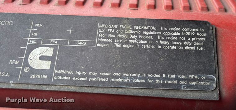 image for item YA1845 2020 Kenworth T680 semi truck