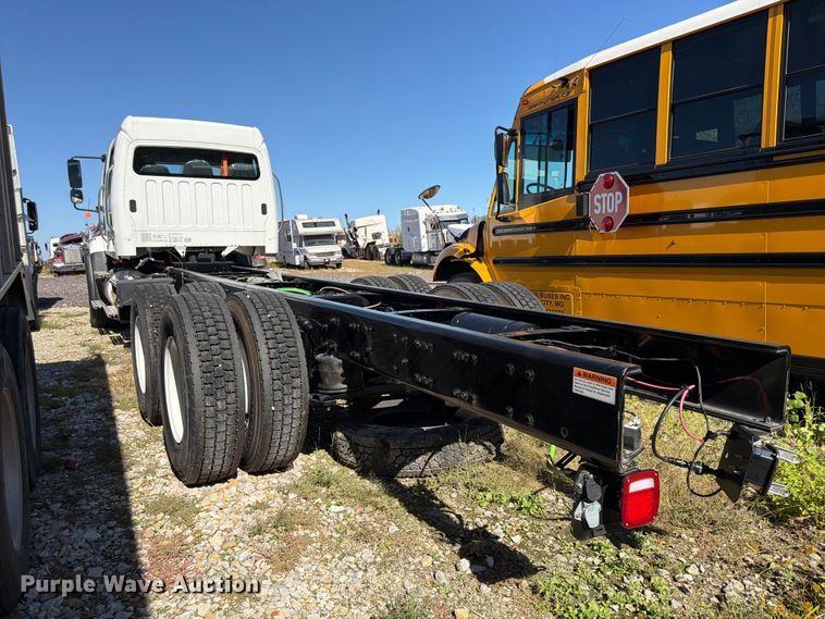 image for item YA2097 2025 Freightliner 114SD Crew Cab truck cab and chassis