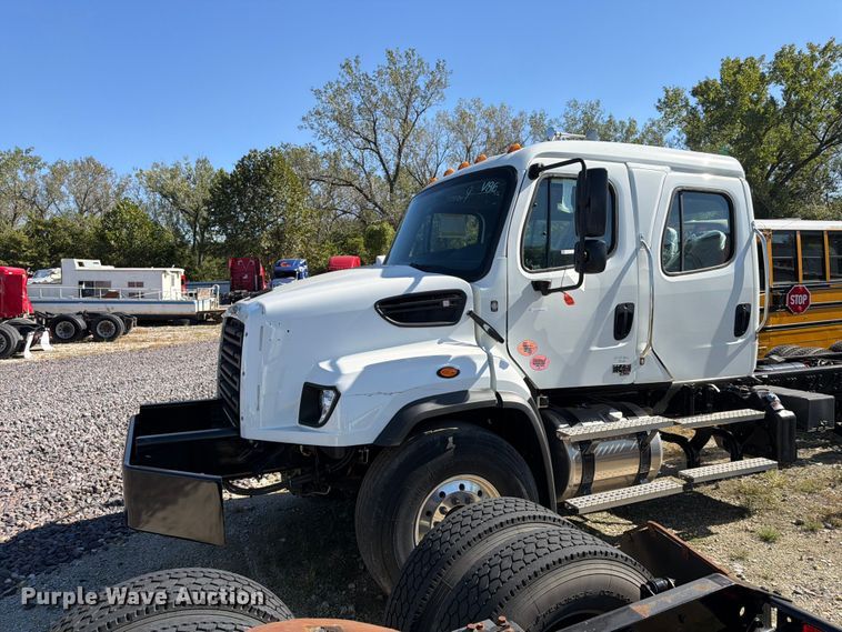 image for item YA2097 2025 Freightliner 114SD Crew Cab truck cab and chassis