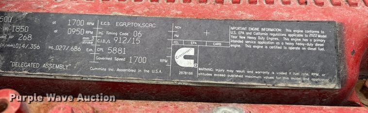 image for item YA3178 2023 Peterbilt 389 semi truck