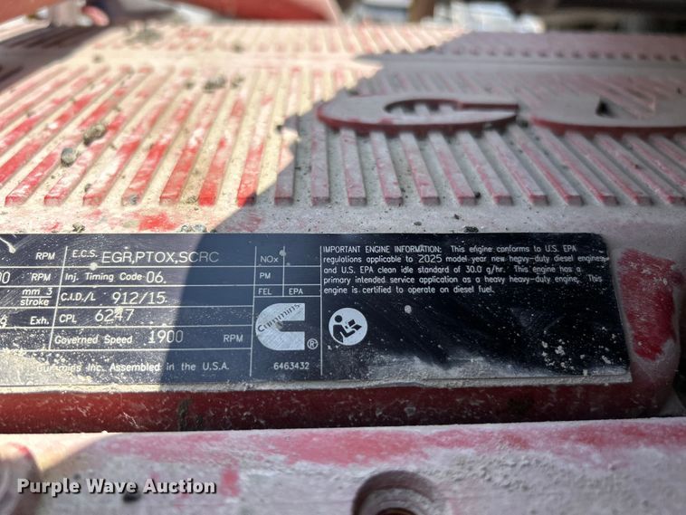 image for item YA3816 2026 Peterbilt 567 dump truck