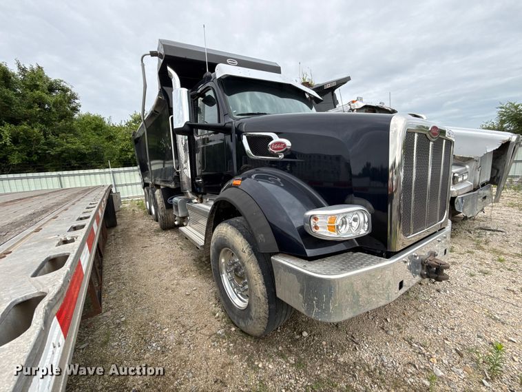 image for item YA4018 2024 Peterbilt 567 dump truck