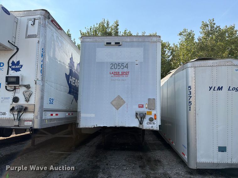 image for item YA4321 2004 Utility dry van trailer