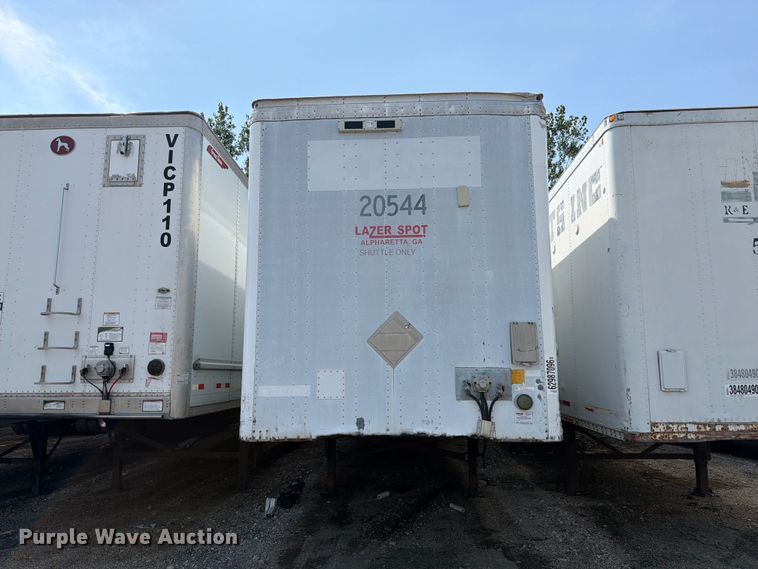 image for item YA4322 2004 Utility dry van trailer