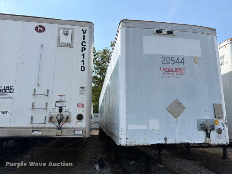 image for item YA4322 2004 Utility dry van trailer